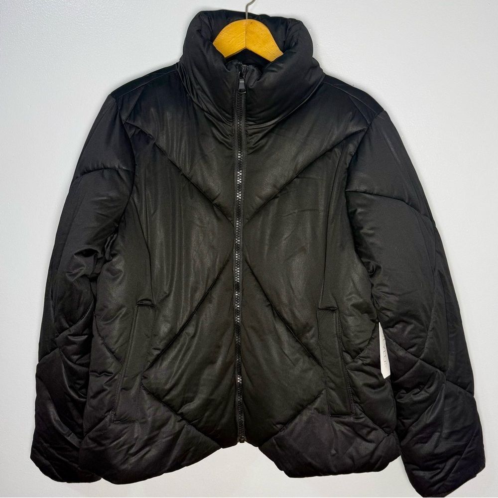 NEW STYLUS Black Puffer Coat | XL